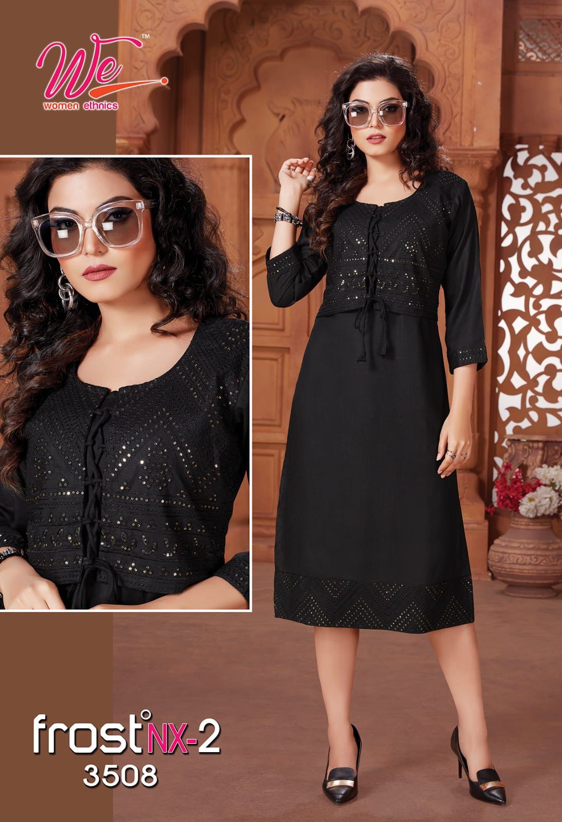 We Frost Nx 2 Ethnic Wear Wholesale Kurti Collection